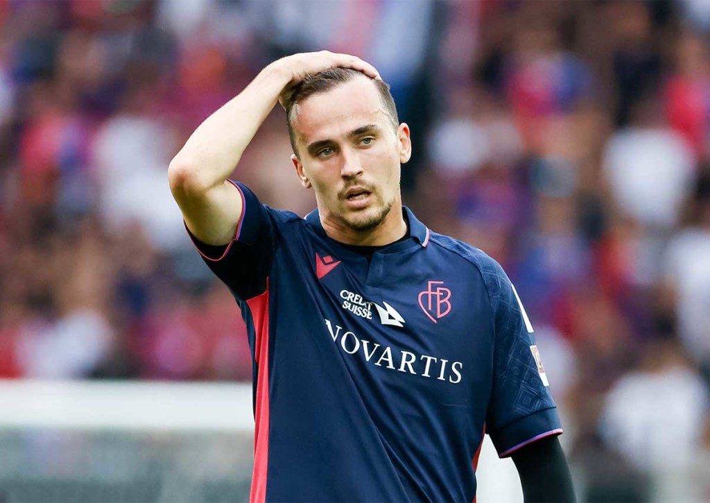 Geht die Talfahrt Basels (im Bild: Liam Millar) auch bei ZSKA in Sofia weiter? © IMAGO / Beautiful Sports, 14.08.2022 ZSKA Sofia FC Basel Tipp