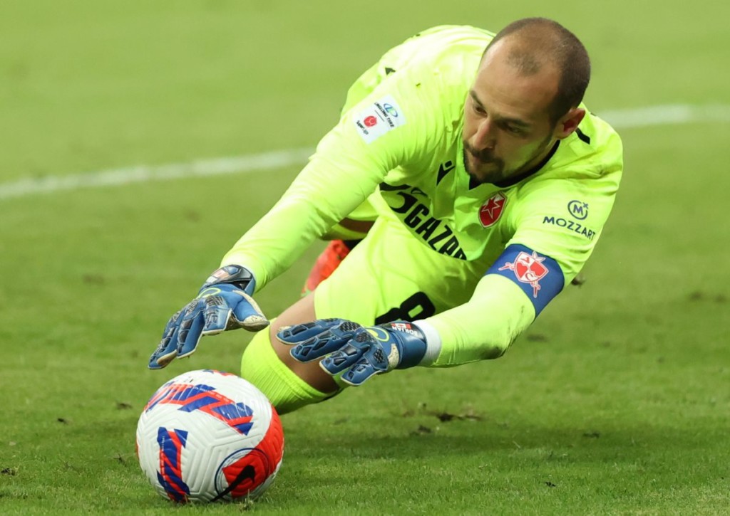 Hält Milan Borjan für Roter Stern Belgrad gegen Pyunik Yerevan seinen Kasten sauber?