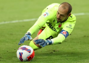 Hält Milan Borjan für Roter Stern Belgrad gegen Pyunik Yerevan seinen Kasten sauber? © IMAGO / ITAR-TASS, 03.07.2022 Hält Milan Borjan für Roter Stern Belgrad gegen Pyunik Yerevan seinen Kasten sauber?