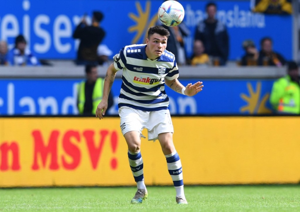 Entführt Duisburg (im Bild: Niklas Kölle) alle drei Punkte aus Verl?