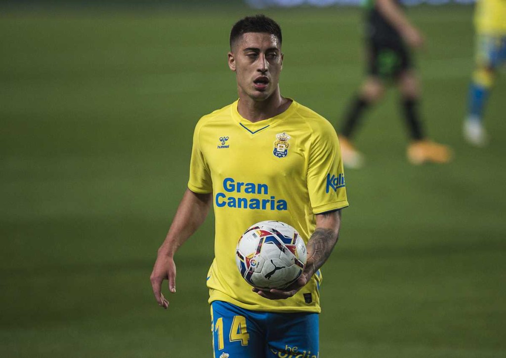 Nutzt Las Palmas (im Bild: Lemos) den personellen Vorteil gegen Granada? © IMAGO / ZUMA Wire, 24.01.2021 Las Palmas Granada Tipp