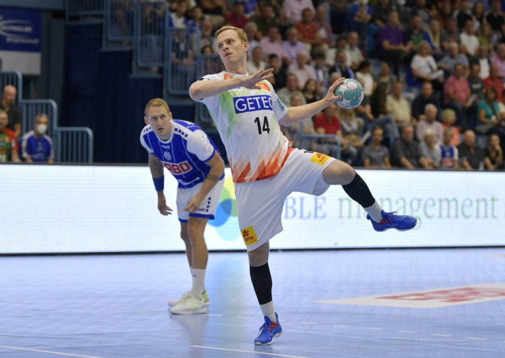 Siegt der amtierende Meister aus Magdeburg (im Bild: Ingi Magnusson) auch gegen Wetzlar?