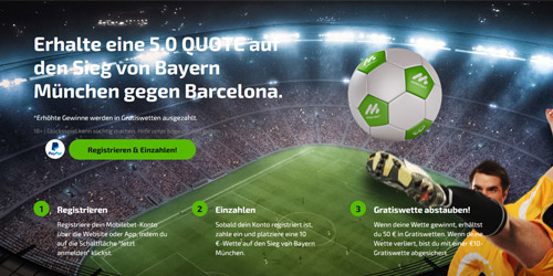Bayern Barcelona Quoten Boost - Sportwetten Angebote