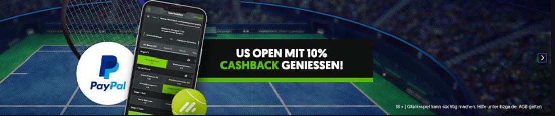 Mobilebet Cashback US Open
