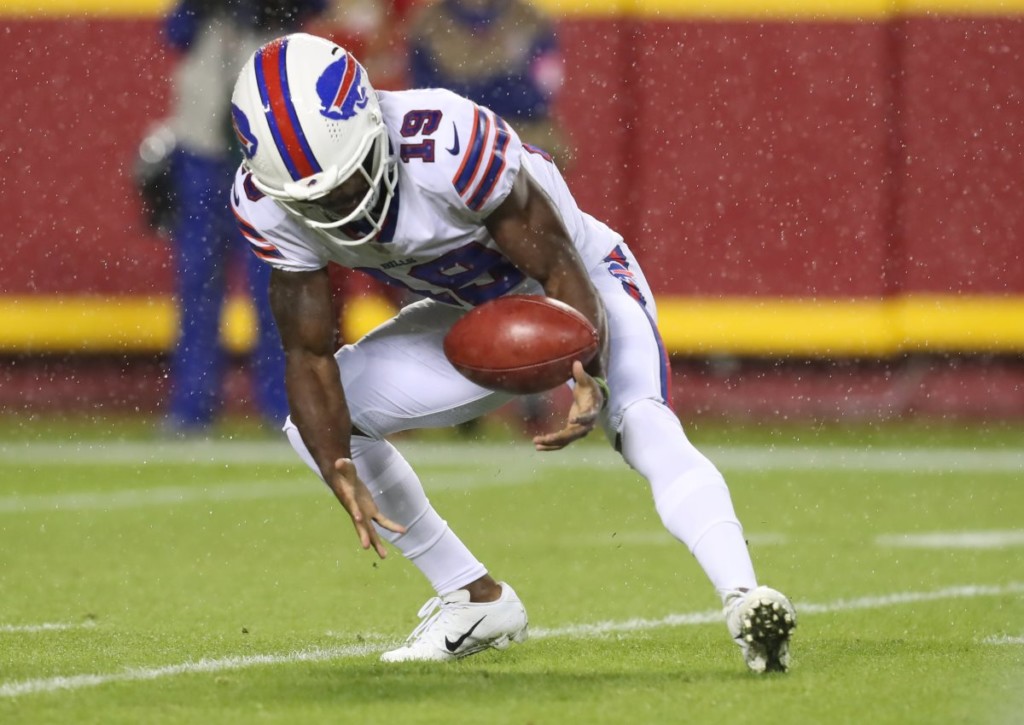 Überzeugen die Bills (im Bild: Isaiah McKenzie) auch gegen die Titans auf ganzer Linie?