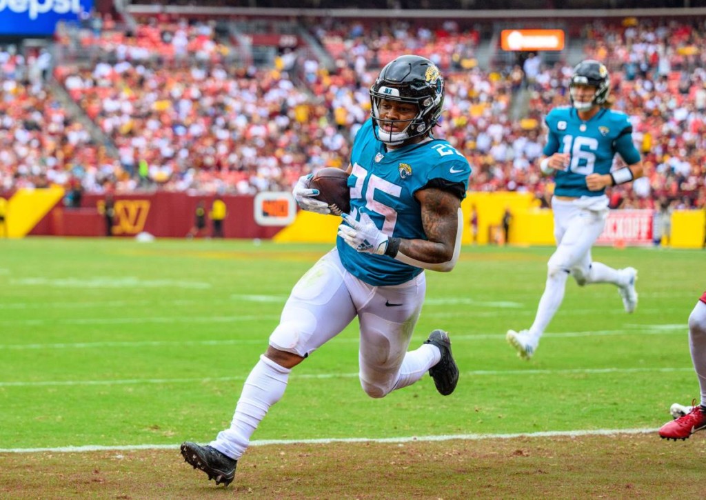 Erläuft James Robinson für seine Jaguars gegen die Colts erneut einen Touchdown?