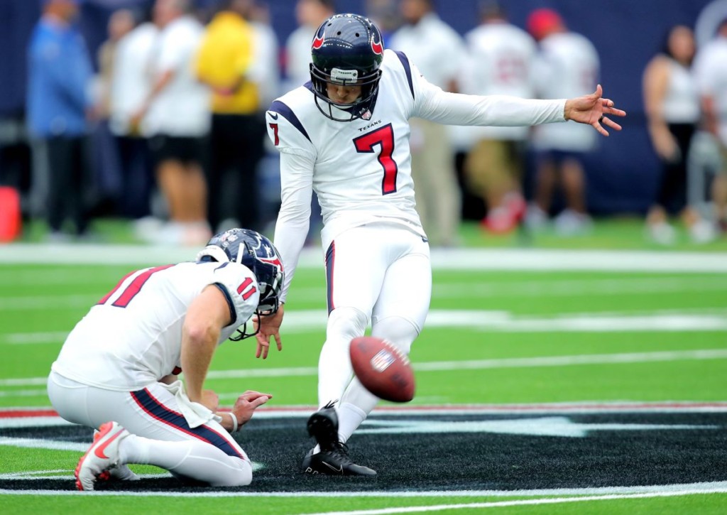 Erzielt erneut Kicker Kaimi Fairbairn die meisten Punkte für die Texans gegen die Colts?