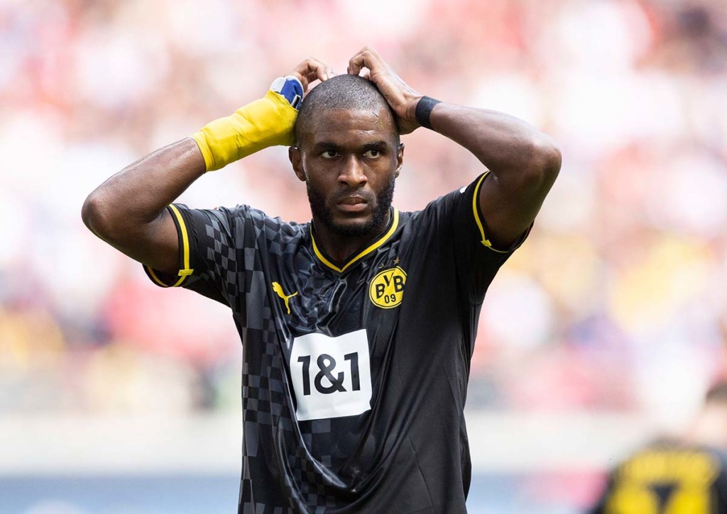 BVB-Stürmer Anthony Modeste muss am 8. Spieltag der Bundesliga gegen seinen Ex-Klub Köln ran. © IMAGO / Kirchner-Media, 10.09.2022 Podcast 8. Spieltag Bundesliga