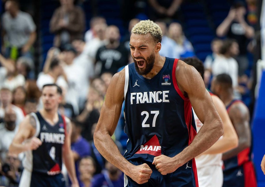 Zieht Rudy Gobert mit Frankreich ins EM-Finale ein? Zunächst müssen die Franzosen im Halbfinale Polen aus dem Weg räumen. © IMAGO / camera4+, 10.09.2022 Polen Frankreich Tipp