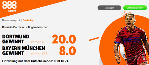 Dortmund Bayern Quoten Boost - Sportwetten Angebote