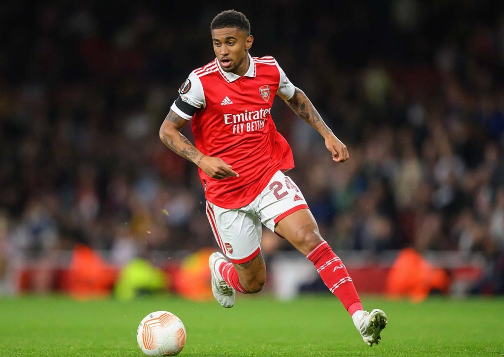 Arsenal (im Bild: Reiss Nelson) will gegen Bodö/Glimt auch auswärts drei Punkte mitnehmen. © IMAGO / PA Images, 06.10.2022 Bodö/Glimt Arsenal Tipp