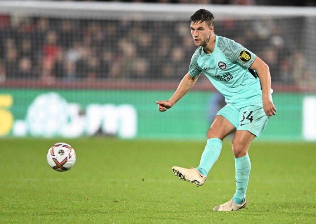 Kehrt Brighton (im Bild: Joel Veltman) gegen Nottingham in die Erfolgsspur zurück?