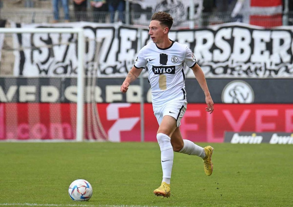 Gewinnt Elversberg (im Bild: Rochelt) gegen Osnabrück? © IMAGO / Fussball-News Saarland, 08.10.2022 Elversberg Osnabrück Tipp
