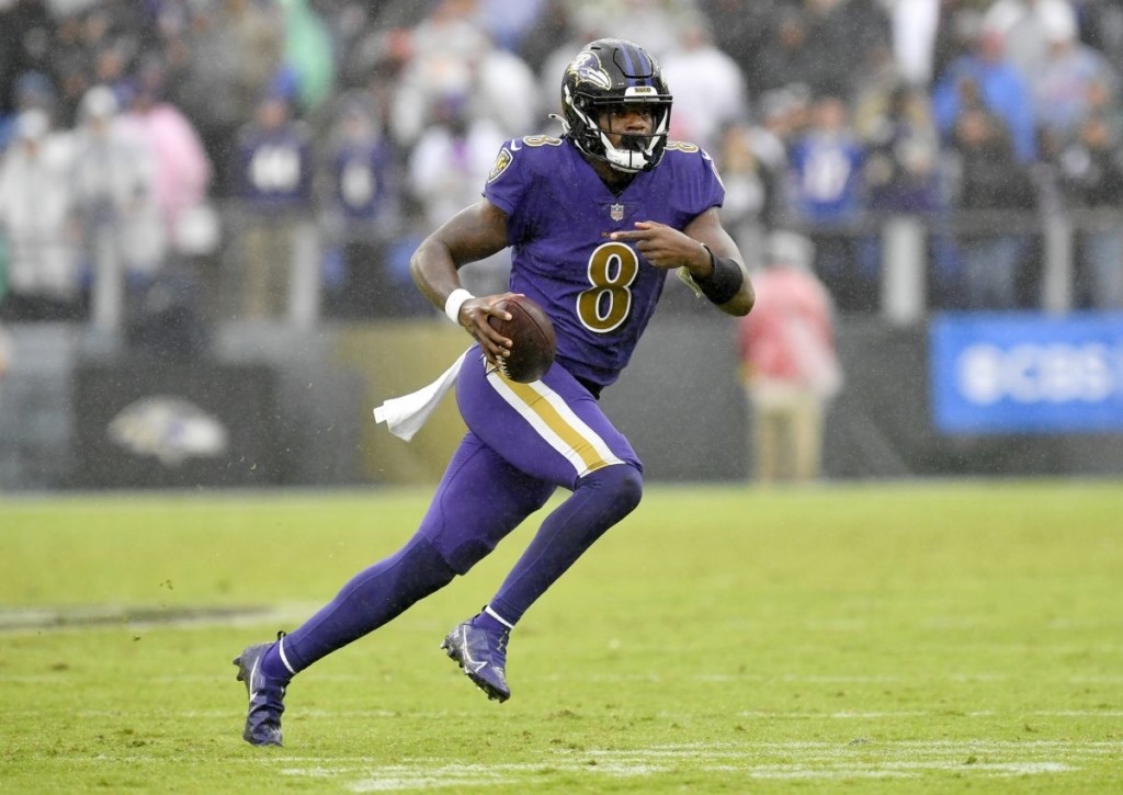 Bekommt Lamar Jackson im Spiel seiner Ravens gegen die Bengals weniger Gelegenheiten, selbst zu laufen?