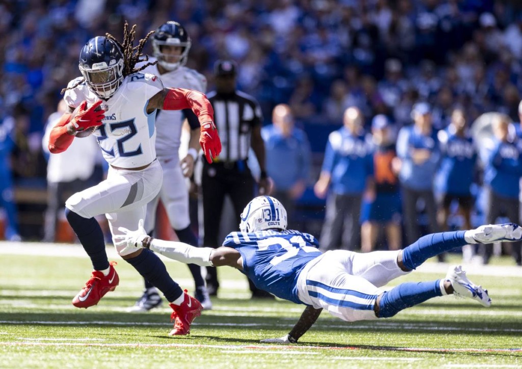 Dominiert Derrick Henry auch das zweite Saisonduell zwischen seinen Titans und den Colts?