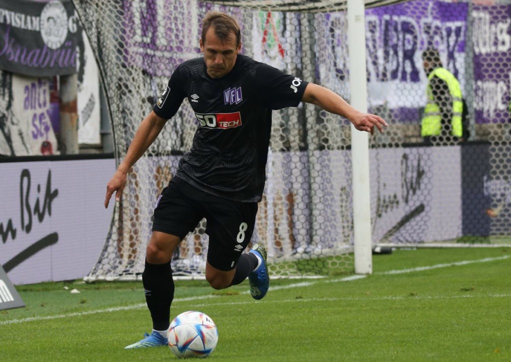 Kann der VfL Osnabrück (im Bild: Robert Tesche) gegen Halle einen wichtigen Befreiungsschlag landen?