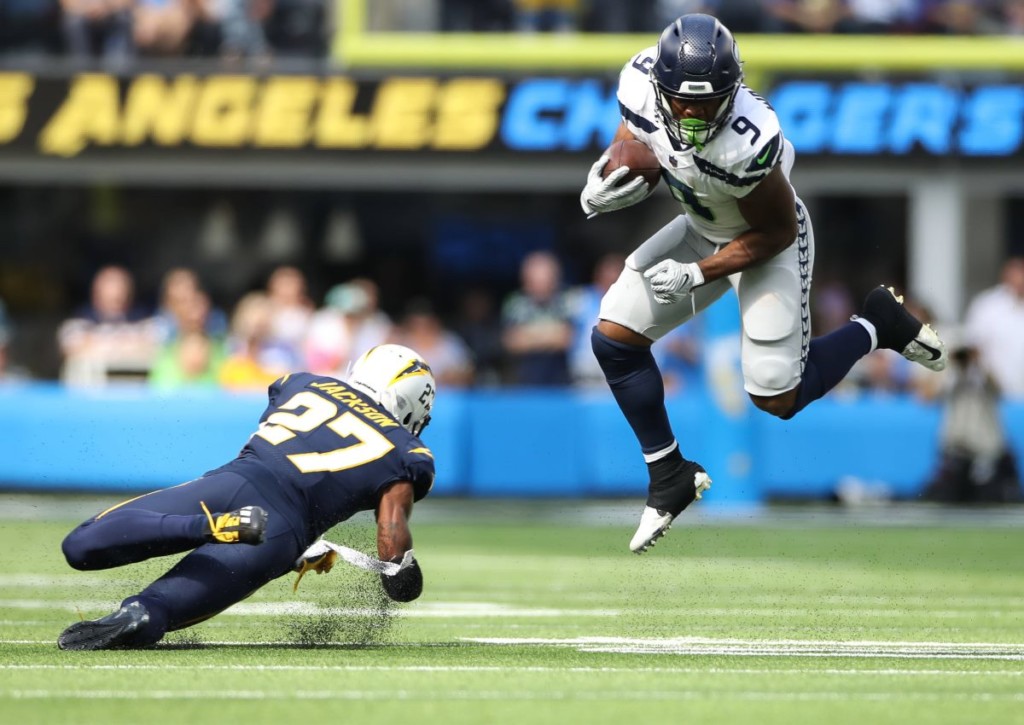 Markiert Kenneth Walker III von den Seahawks gegen die Giants seinen nächsten Touchdown?