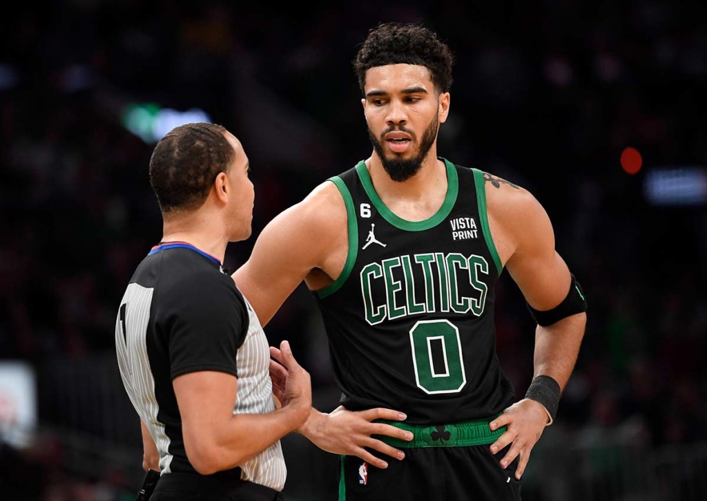 Behaupten sich die Celtics (im Bild: Jayson Tatum) gegen die Nuggets? © IMAGO / USA TODAY Network, 30.10.2022 Celtics Nuggets Tipp
