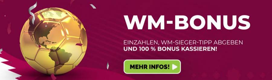 Happybet WM 2022 Bonus