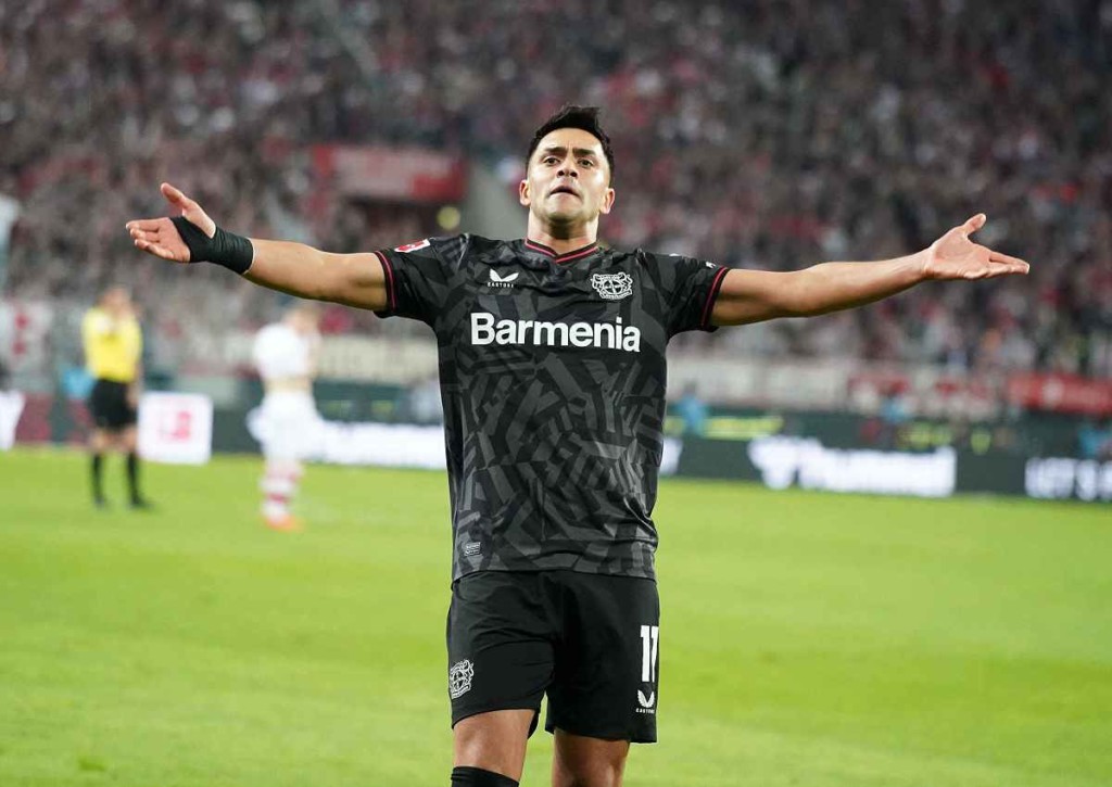 Erfüllt Leverkusen (im Bild: Amiri) die Erwartungen gegen den VfB Stuttgart? © IMAGO / Chai v.d. Laage, 09.11.2022 Leverkusen VfB Stuttgart Tipp