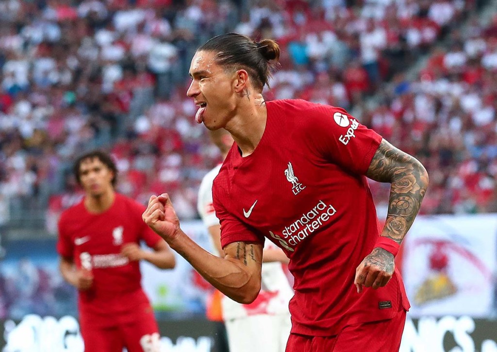 Schießt Darwin Nunez Liverpool zum Sieg über Southampton? © IMAGO / Jan Huebner, 21.07.2022 Liverpool Southampton Tipp