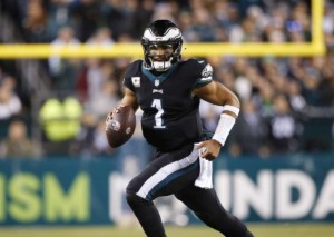 Sind Jalen Hurts & Co. den Titans deutlich überlegen? © IMAGO / UPI Photo, 27.11.2022 Philadelphia Eagles Tennessee Titans Tipp