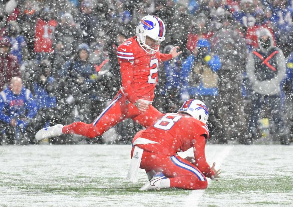 Wie oft kommt Kicker Tyler Bass im Duell seiner Bills gegen die Bears zum Einsatz?