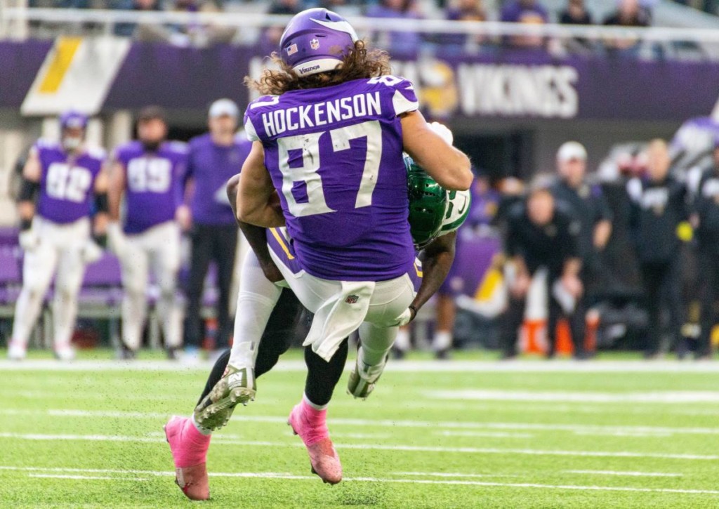 Führt TJ Hockenson seine Vikings zum Sieg gegen die formstarken Lions?
