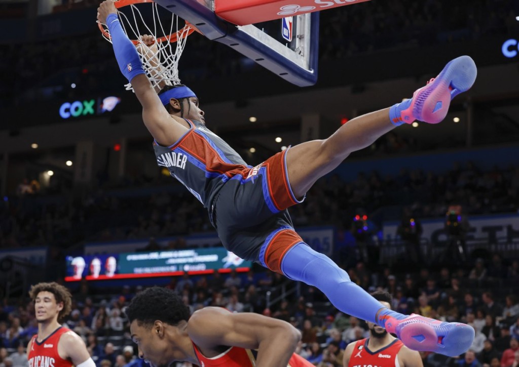 Dominiert Gilgeous-Alexander auch die Partie seiner Thunder gegen die Spurs?