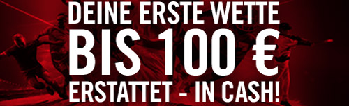 Winamax DFB Pokal Angebot bis 100 € + steuerfrei wetten