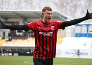 Findet Ingolstadt (im Bild: Calvin Marc Brackelmann) bei Underdog Bayreuth seine Konstanz wieder? © IMAGO / Fussball-News Saarland, 21.01.2023 Bayreuth Ingolstadt Tipp