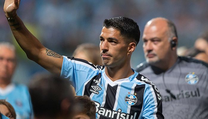 Luis Suarez Gremio Empfang Video