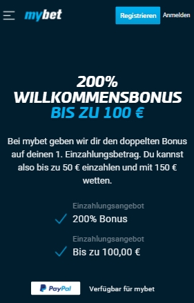 Mybet Bonus