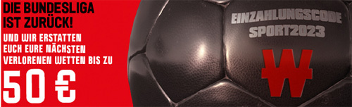 Winamax Bundesliga Angebot bis 50 € + steuerfrei wetten