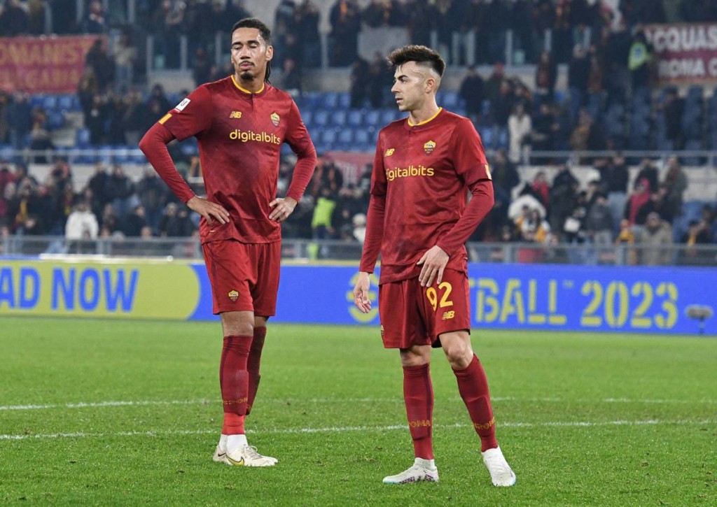 Schlägt die frustrierte AS Rom zuhause gegen Empoli zurück? © IMAGO / Action Plus, 02.02.2023 Schlägt die frustrierte AS Rom zuhause gegen Empoli zurück?