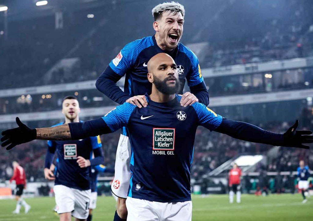 Kann Kaiserslautern (im Bild: Terrence Boyd) die eindrucksvolle Erfolgsstory in dieser Saison weiterschreiben? © IMAGO / Eibner, 28.01.2023 Kaiserslautern vs. Kiel Prognose