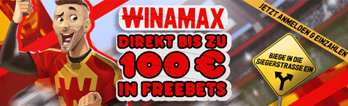 Winamax RB Leipzig – Frankfurt FreeBets bis 100 €