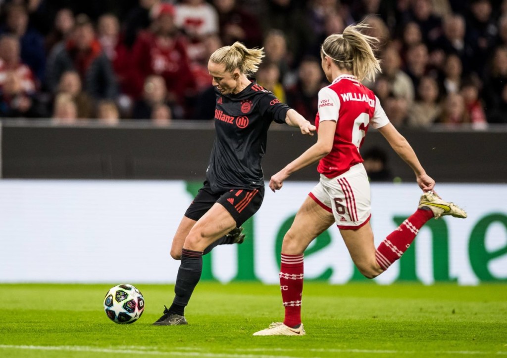 Entscheidet Lea Schüller auch das Rückspiel in der UWCL zwischen Arsenal und Bayern?