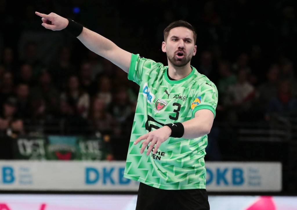 Feiern die Füchse Berlin (im Bild: Fabian Wiede) in der European League bei Skjern den 11. Sieg im 11. Spiel?