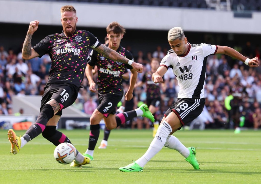 Gewinnt Fulham auch das Rückspiel gegen den Stadtrivalen Brentford? © IMAGO / Shutterstock / Simon Dael, 20.08.2022 Gewinnt Fulham auch das Rückspiel gegen den Stadtrivalen Brentford?