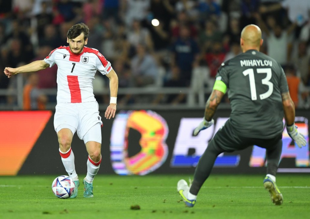 Überrascht Neapel-Star Kvaratskhelia mit Georgien gegen Norwegen ohne Haaland?