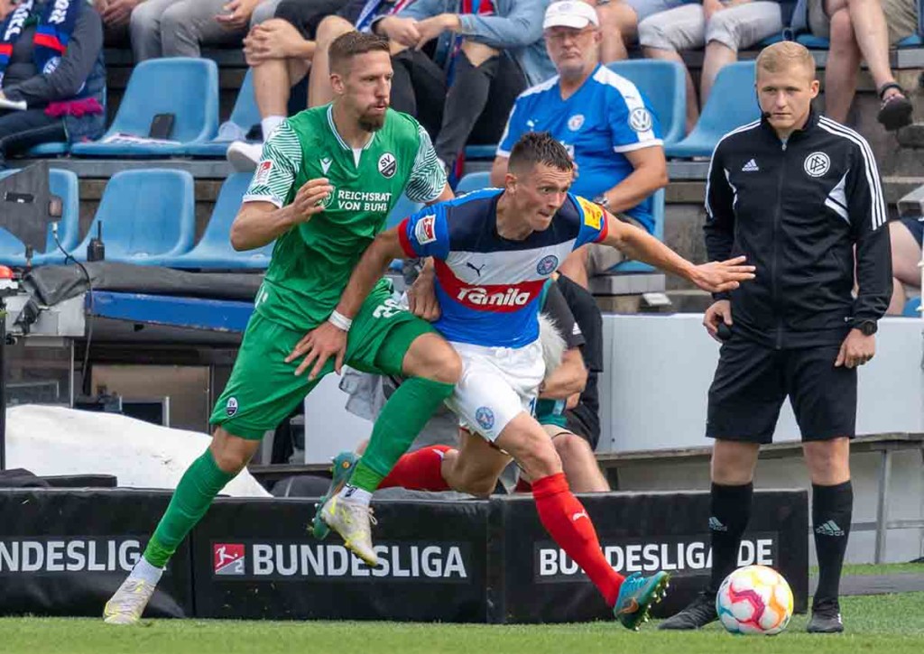 Trennen sich Sandausen und Kiel (im Bild: Fabian Reese) ohne Sieger? © IMAGO / Eibner, 28.08.2022 Sandhausen Kiel Tipp