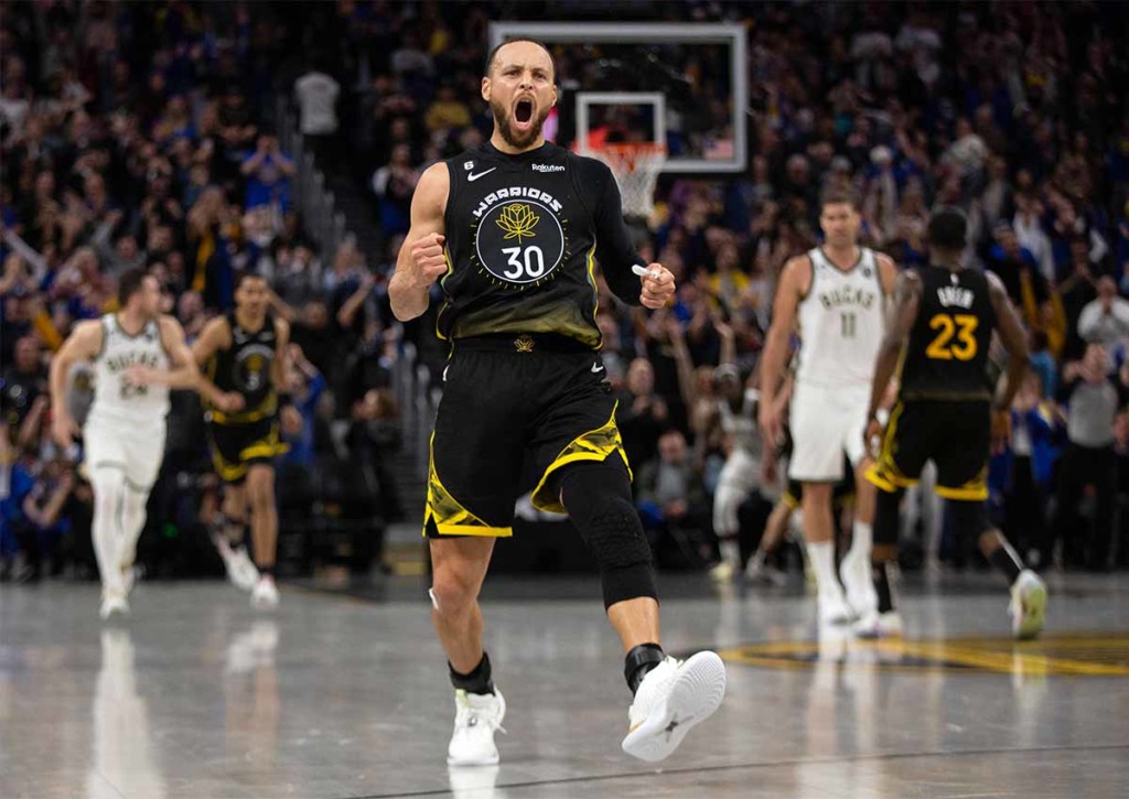 Wird das Spiel zwischen den Golden State Warriors und den Phoenix Suns wieder einmal durch Stephen Curry entschieden? © IMAGO / USA TODAY Network, 11.03.2023 Golden State Warriors Phoenix Suns Tipp
