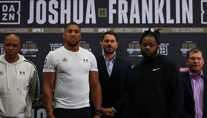 Joshua vs Franklin Übertragung Uhrzeit Fightcard