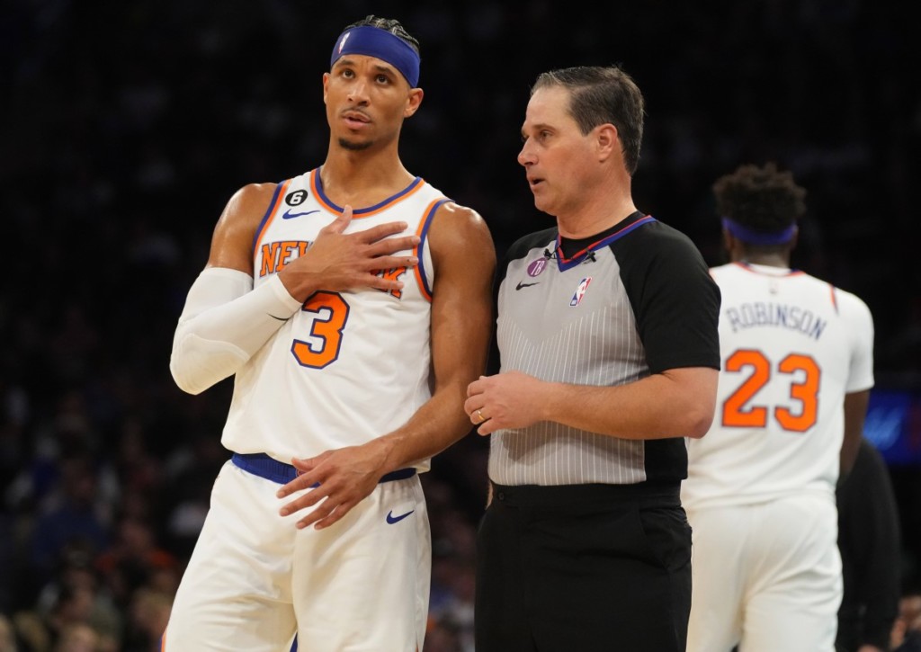 Bauen die Knicks (im Bild: Trevor Keels) gegen die Timberwolves ihre Siegesserie aus?