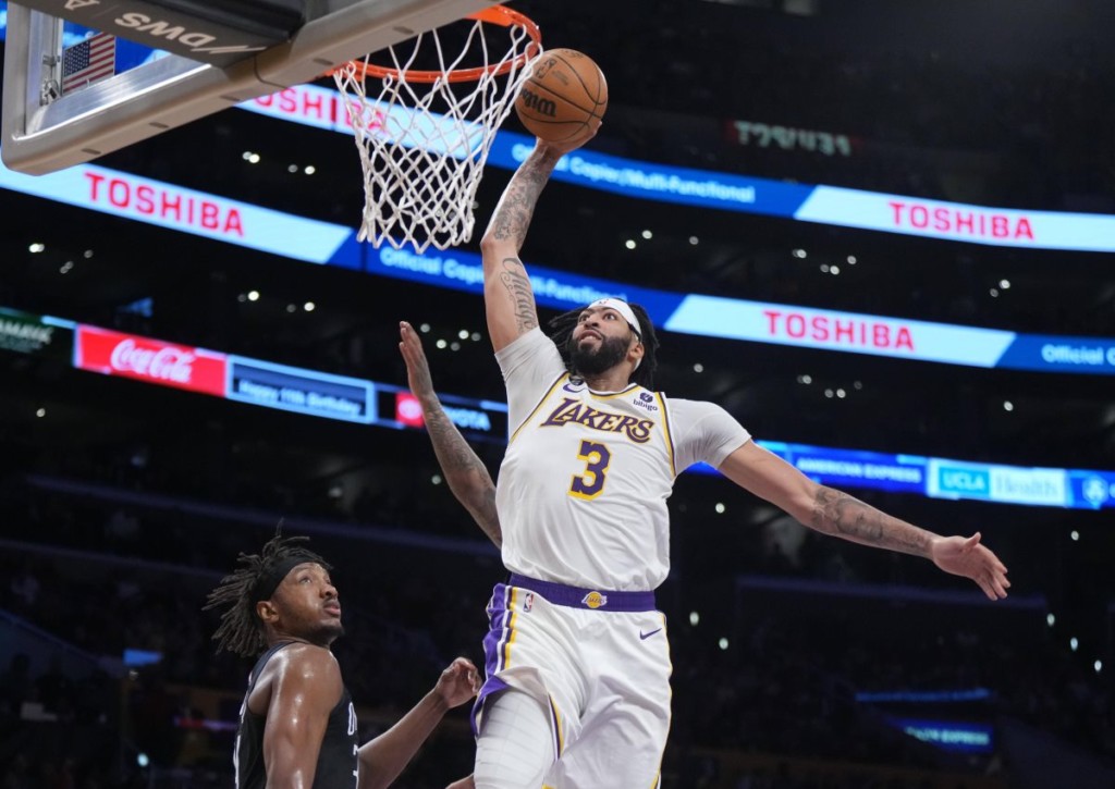 Scort Anthony Davis für die LA Lakers gegen die Bulls wieder 30+ Punkte?
