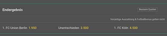 Bet365 Verbesserte Quoten