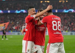 Benfica Lissabon (Im Bild: Ramos) will gegen Porto den nächsten Schritt Richtung Meisterschaft machen! © IMAGO / Sipa USA, 07.03.2023 Benfica Lissabon vs. Porto Tipp 04 2023