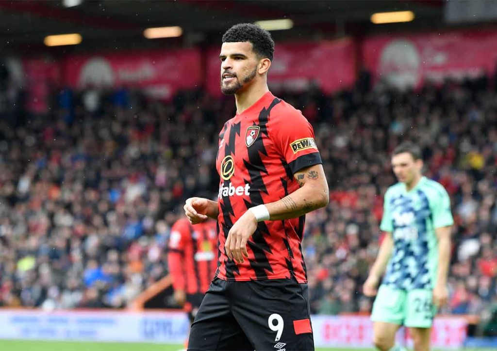 Triumphiert Bournemout (im Bild: Dominic Solanke) zu Hause gegen Brighton? © IMAGO / Pro Sports Images, 01.04.2023 Bournemouth Brighton Tipp