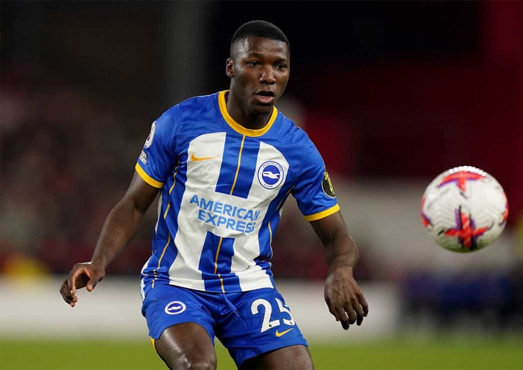 Setzt sich Brighton (im Bild: Moises Caicedo) gegen ein formstarkes Wolverhampton durch? © IMAGO / PA Images, 26.04.2023 Brighton Wolverhampton Tipp